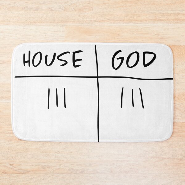 Item preview, house vs god scoreboard designed and sold by cameronbaba.