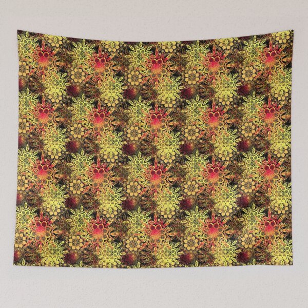 Item preview, Magical Mandala shades of yellow designed and sold by DarlingEliza.