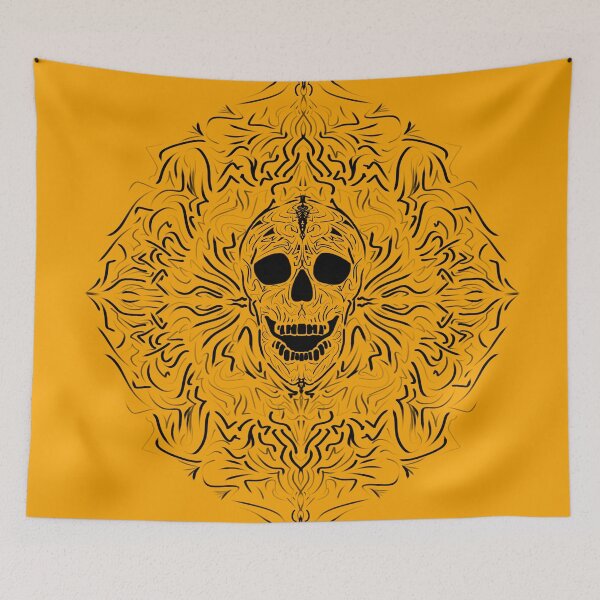 Item preview, Skull Mandala designed and sold by FattoAMano.