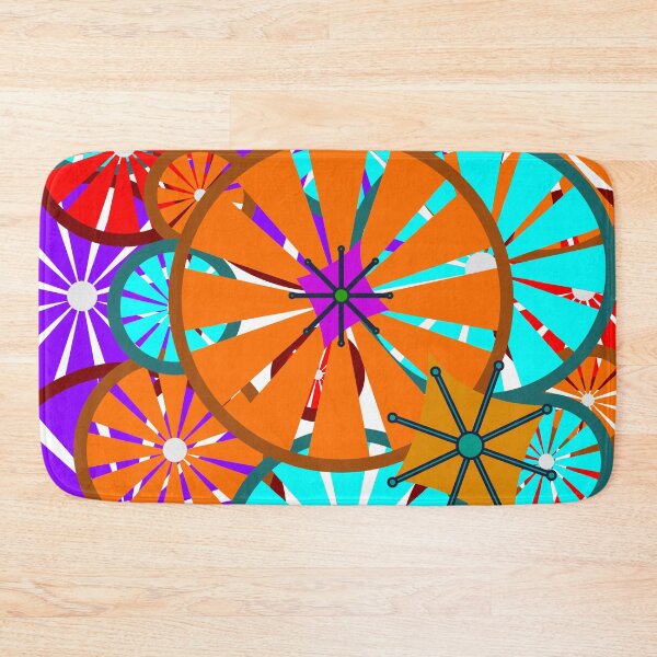 Item preview, colourful abstract design designed and sold by pauloneill-art.