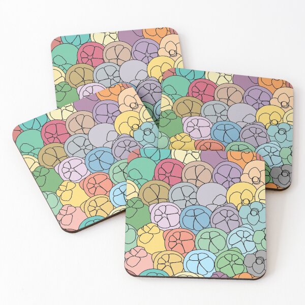Item preview, Mangosteen Fruit Seamless Pattern designed and sold by PurpleTank.