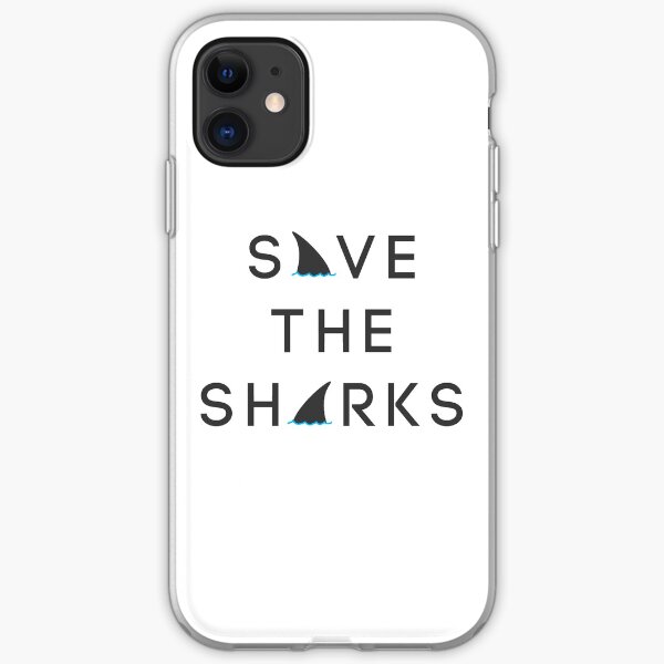 Save the Sharks iPhone Soft Case