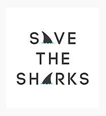 Sauvez les requins Impression photo