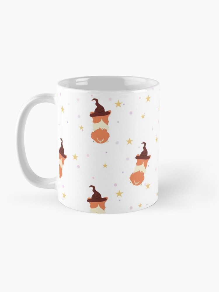 Alternate view of Corgi Wizard Pattern Mug