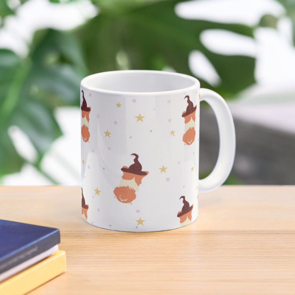 Corgi Wizard Pattern Mug