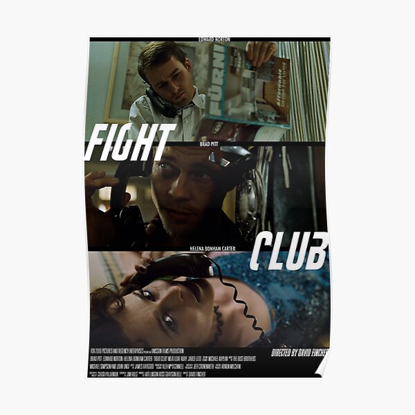 Fight Club Poster Poster