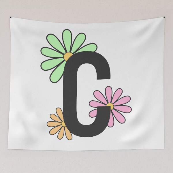 Item preview, Floral Letter C designed and sold by passionatelyem.