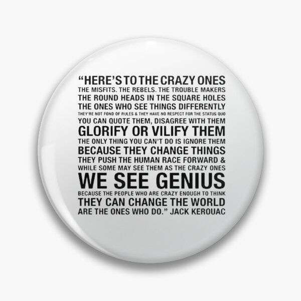 Item preview, The Crazy Ones  designed and sold by Artisan Noteworthy.