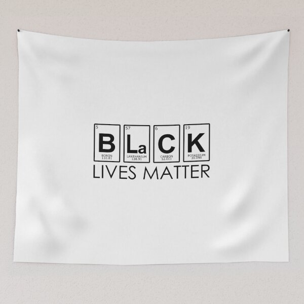 Item preview, Black lives matter in period table of elements designed and sold by Caesiouscloud.