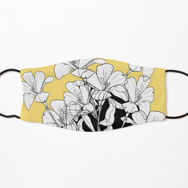 Summertime Yellow Kids Mask