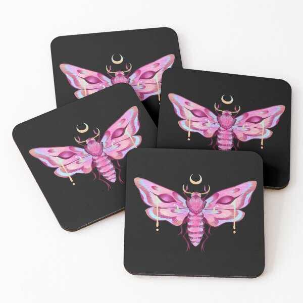 Item preview, Psychedelic Moth designed and sold by ThePaintedFable.