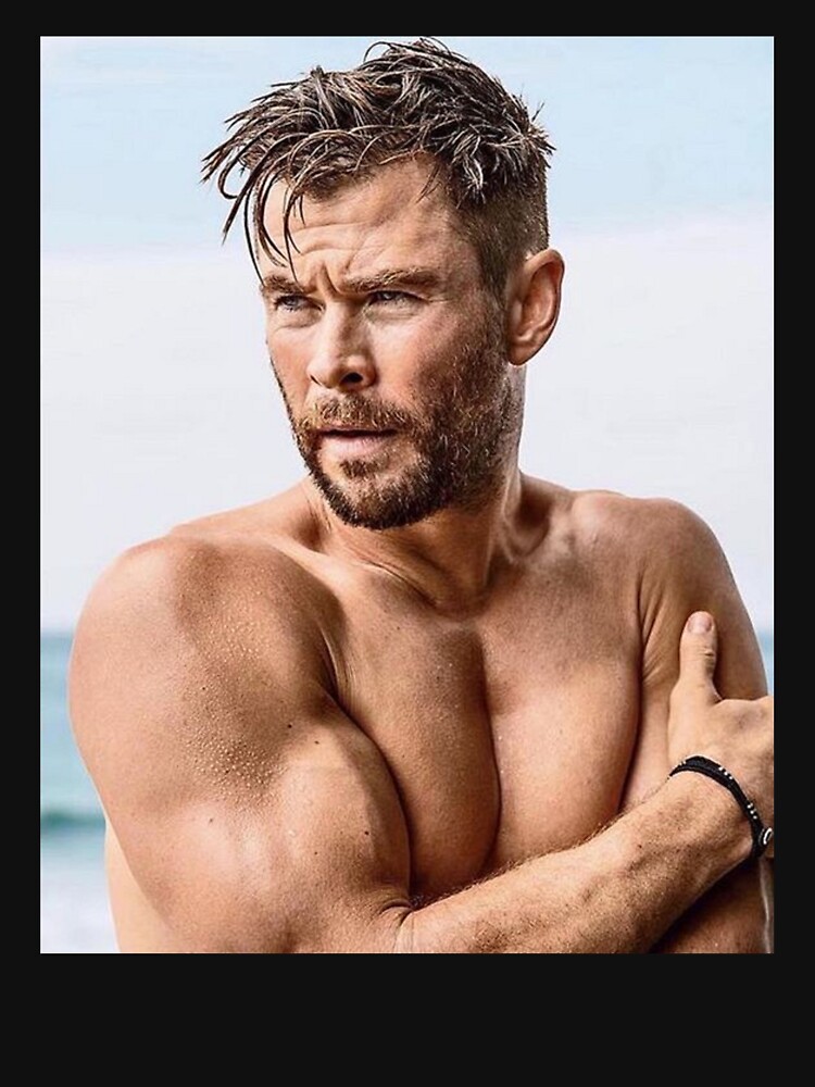 chris hemsworth in shirt