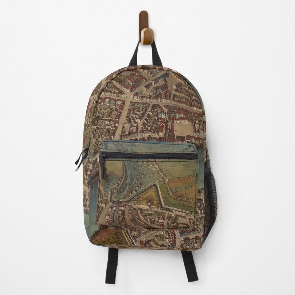 Item preview, Vintage Pictorial Map of Basel Switzerland (1847) designed and sold by BravuraMedia.