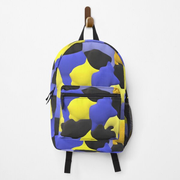 Item preview, Bee Inspired. Yellow, Blue and Black Bumblebee Pattern.  designed and sold by ArtByLM.