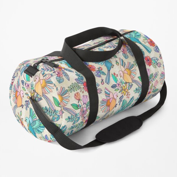 Whimsical Summer Flight Duffle Bag
