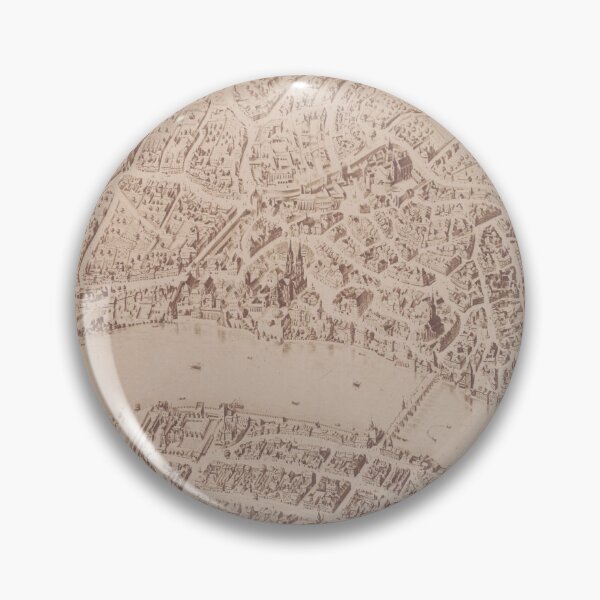 Item preview, Vintage Map of Basel Switzerland (1873) designed and sold by BravuraMedia.