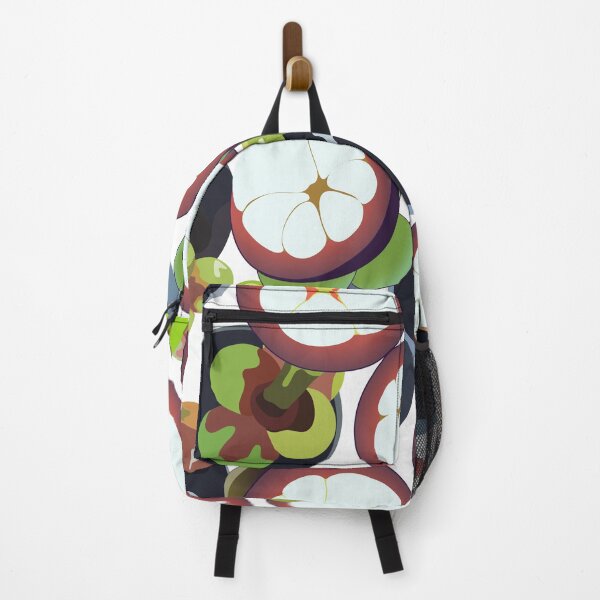 Item preview, Mangosteen Tropical Fruit Seamless Pattern designed and sold by PurpleTank.