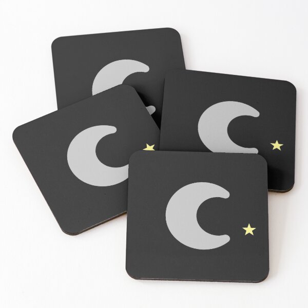 Item preview, moon and star designed and sold by The Poette.