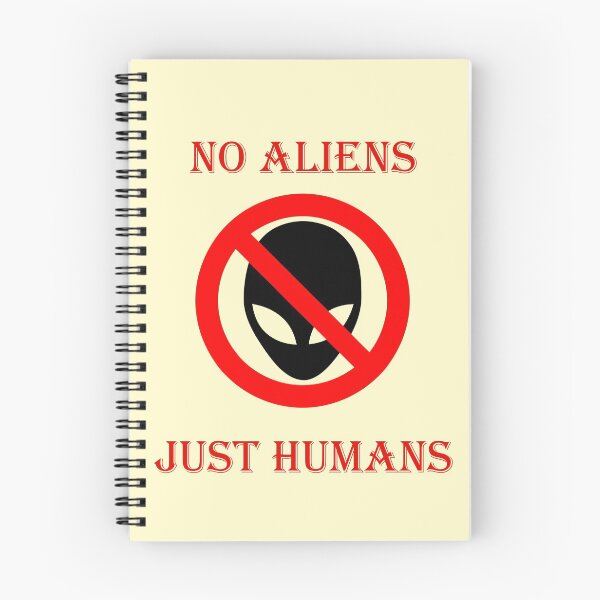 Item preview, No aliens, just humans designed and sold by helenkaiy.