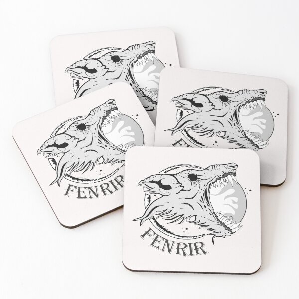 Item preview, Fenrir wolf - Ragnarok  designed and sold by Peskariki.