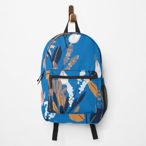 Blue spring flowers Backpack