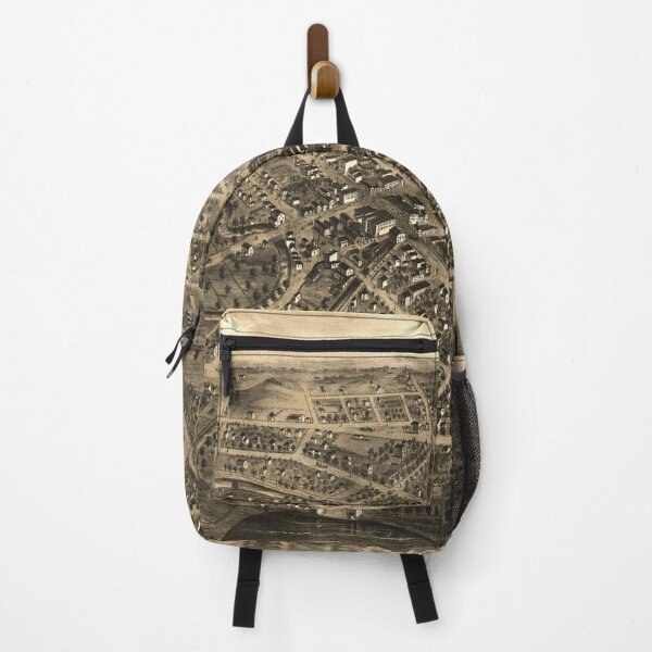 Item preview, Vintage Map of Battle Creek MI (1870) designed and sold by BravuraMedia.