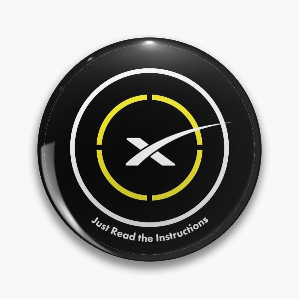 Item preview, Just Read The Instructions Space X Landing Pad designed and sold by CrystalCrush.