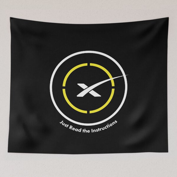 Item preview, Just Read The Instructions Space X Landing Pad designed and sold by CrystalCrush.