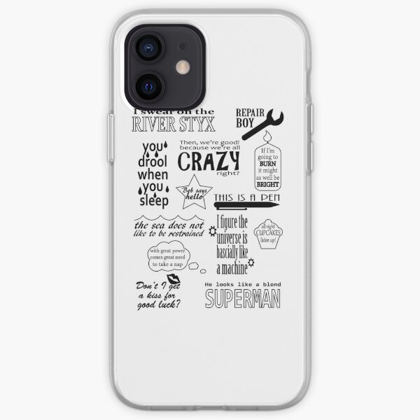 Heroes of Olympus Quotes iPhone Soft Case