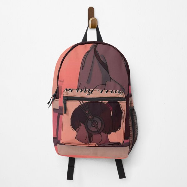 Guitar Girl Anime - Gift for Music Lover - Birthday Present for Female Musician Backpack