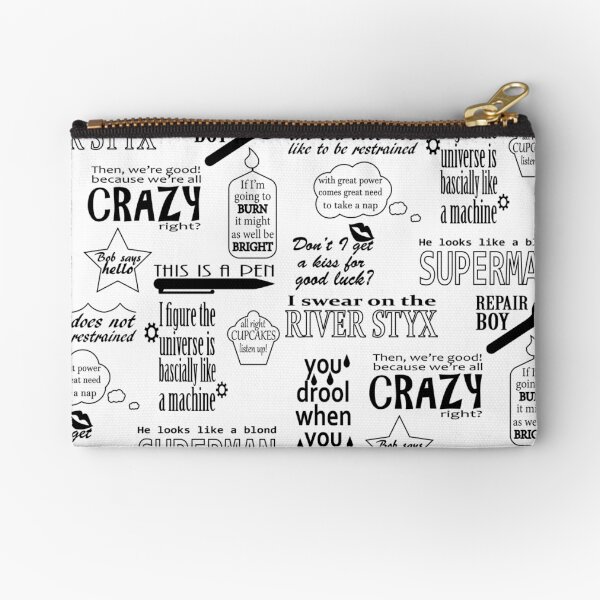 Heroes of Olympus Quotes Zipper Pouch