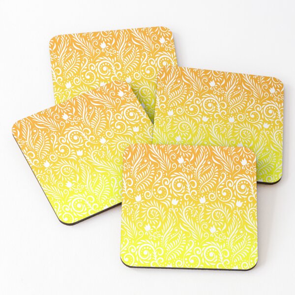 Item preview, Floral and Leaves - Orange & Lemon (Citrus Lover Collection) designed and sold by CreativityRoams.
