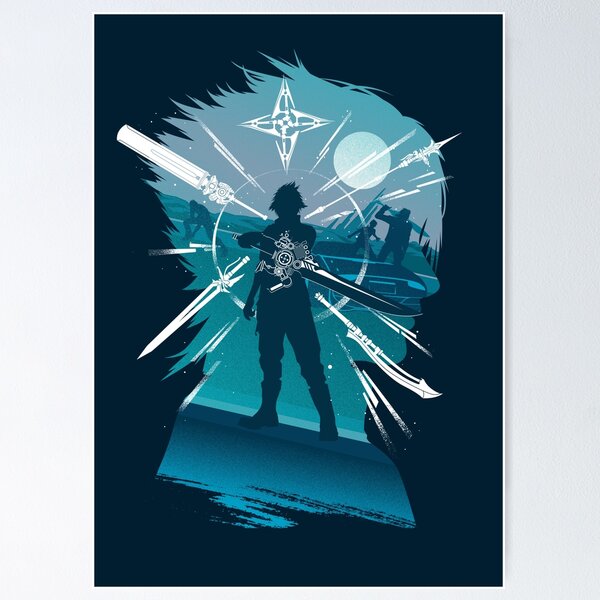 Vista previa del artículo con la obra «Protagonista-Noct», diseñado y vendido por Hypertwenty Designs.