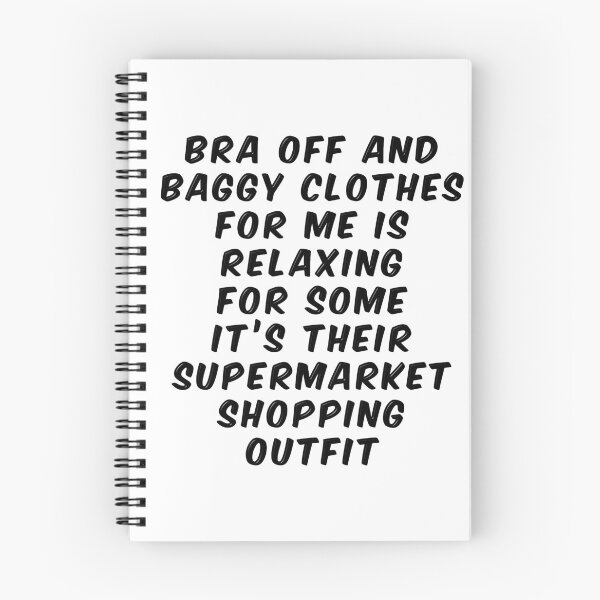 Item preview, Bra Off Baggy Clothes For Relaxing or Supermarket Outfit designed and sold by MarkUK97.