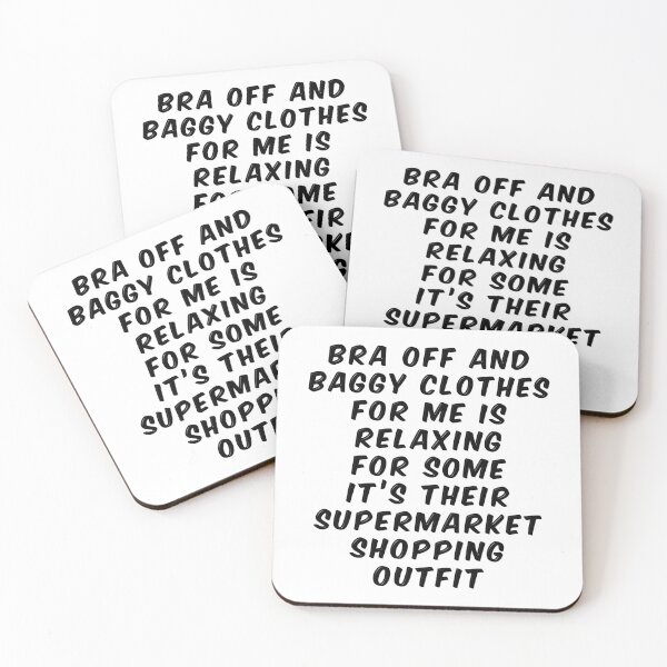 Item preview, Bra Off Baggy Clothes For Relaxing or Supermarket Outfit designed and sold by MarkUK97.
