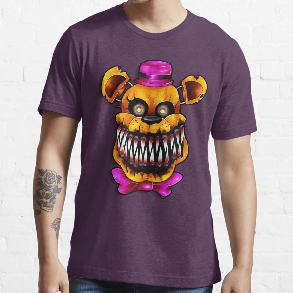 I am real” FNAF UCN Nightmare Fredbear Graphic T-Shirt for Sale by  terrieberrytont