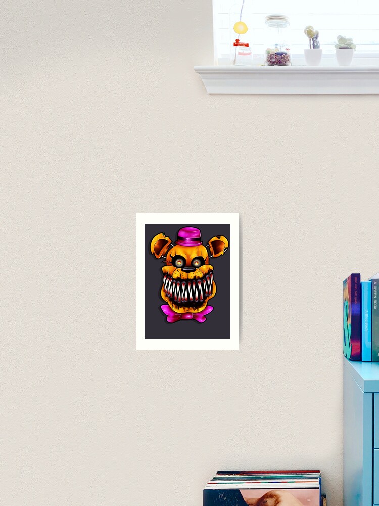 ArtStation - NIGHTMARE FREDBEAR FAN ART FIVE NIGHTS AT FREDDY´S 4