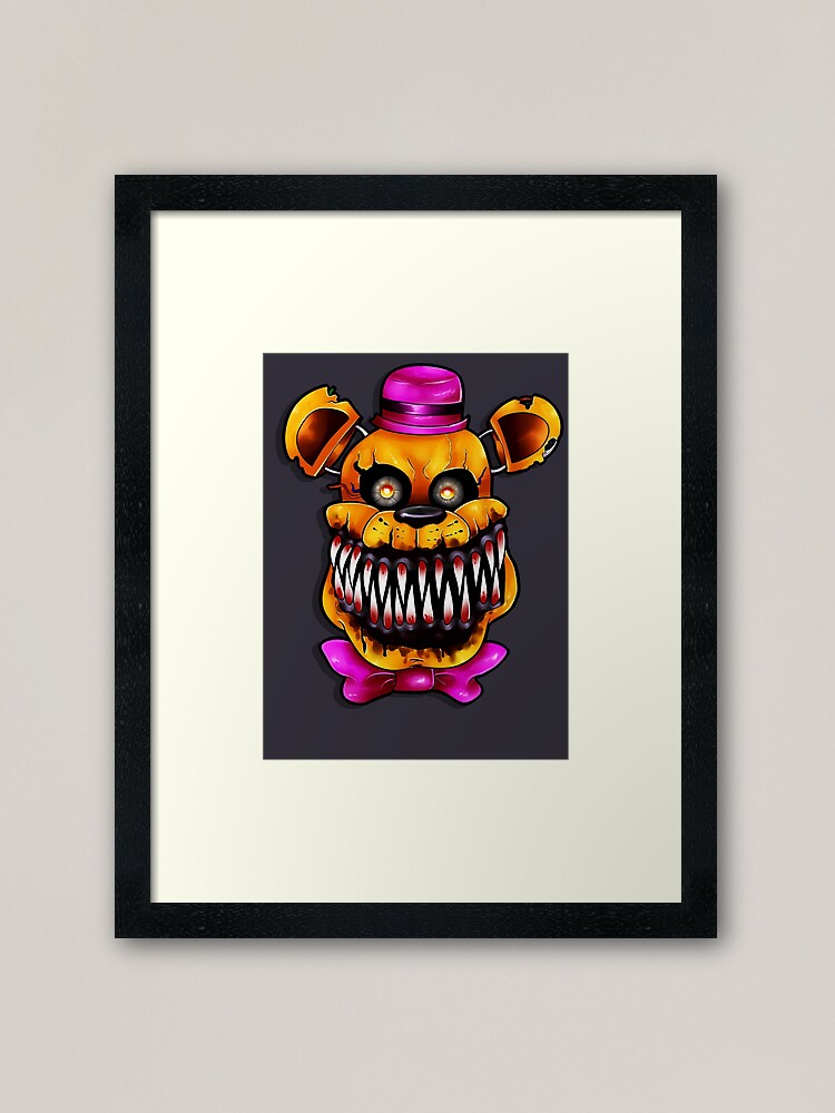 Nightmare Fredbear (Five Nights at Freddy’s) | Art Board Print