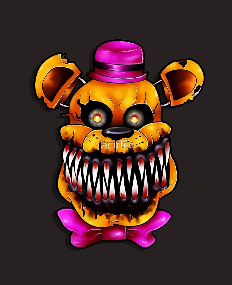 Nightmare Fredbear (Five Nights at Freddy's) Art Print for Sale