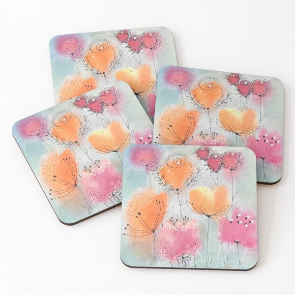 Item preview, Floral abstracto designed and sold by hashtagart.