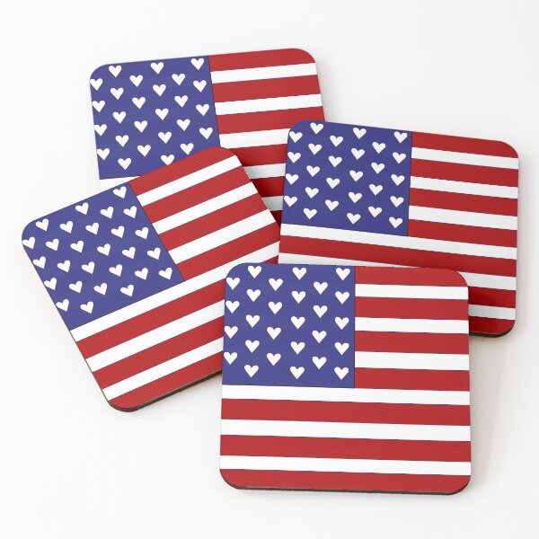 Item preview, American flag with a cute twist 4th of July designed and sold by Robyn18.