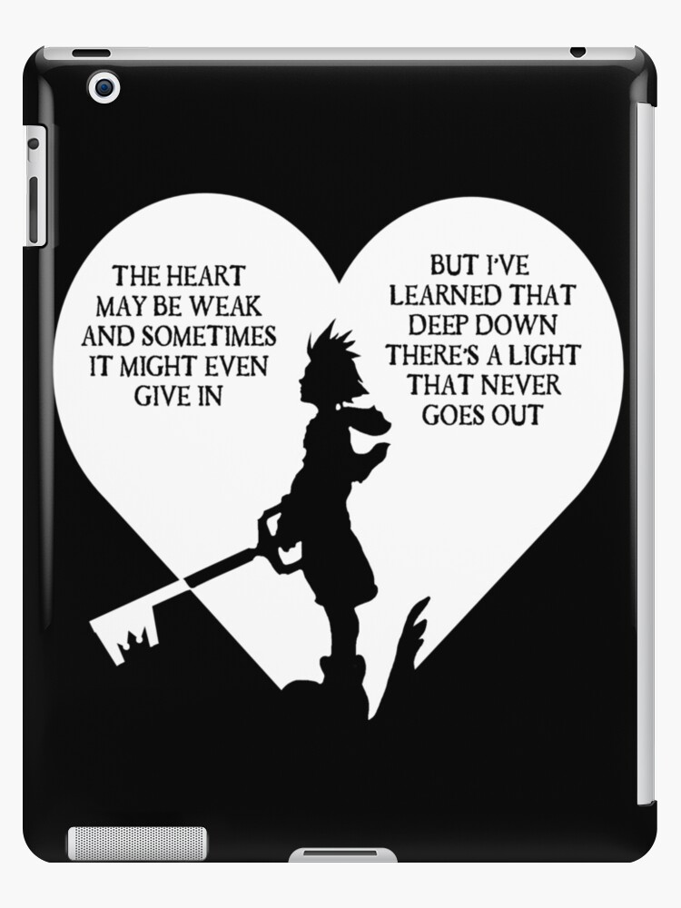 Kingdom Hearts® - Sora's Dive to the Heart Stained Glass iPad Case & Skin  for Sale by SWISH-Design