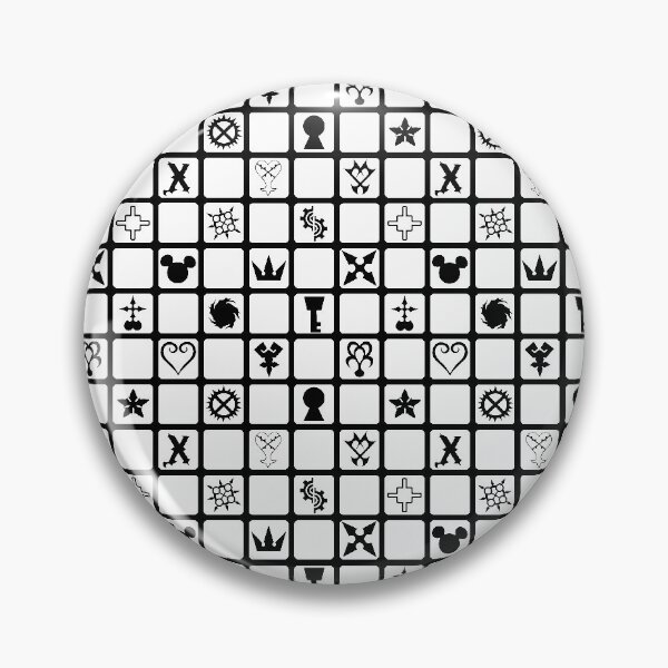 Item preview, Kingdom Hearts Grid (Clear) designed and sold by KewlZidane.