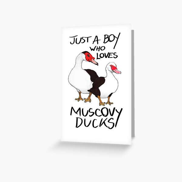 Muscovy Love Greeting Card