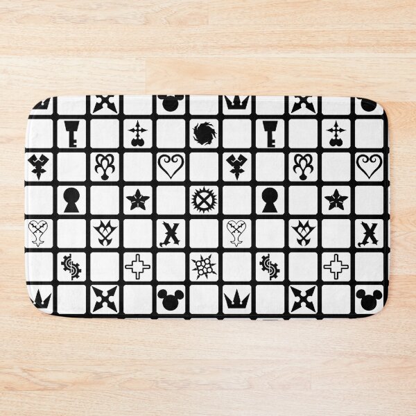 Item preview, Kingdom Hearts Grid (Clear) designed and sold by KewlZidane.