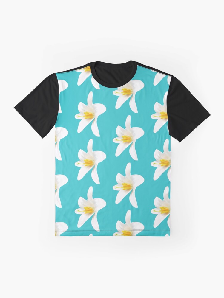 Alternate view of Isolated white lily Graphic T-Shirt