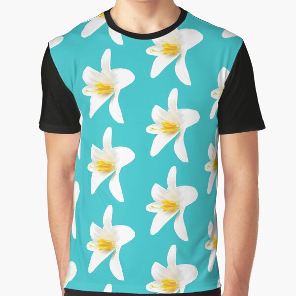 Isolated white lily Graphic T-Shirt