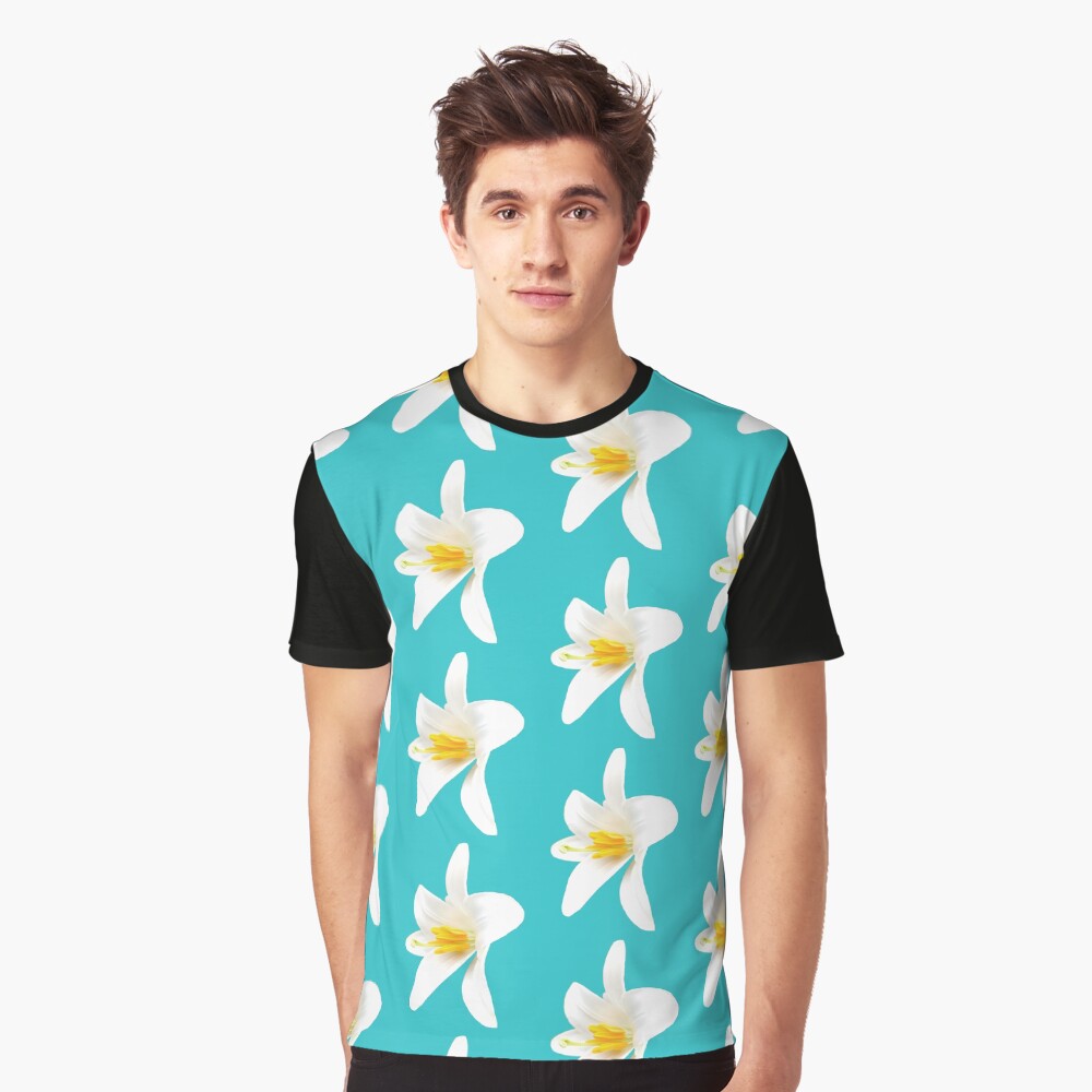 Isolated white lily Graphic T-Shirt