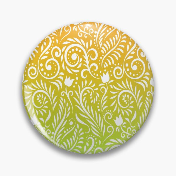 Item preview, Floral and Leaves - Lime & Orange RS (Citrus Lover Collection) designed and sold by CreativityRoams.