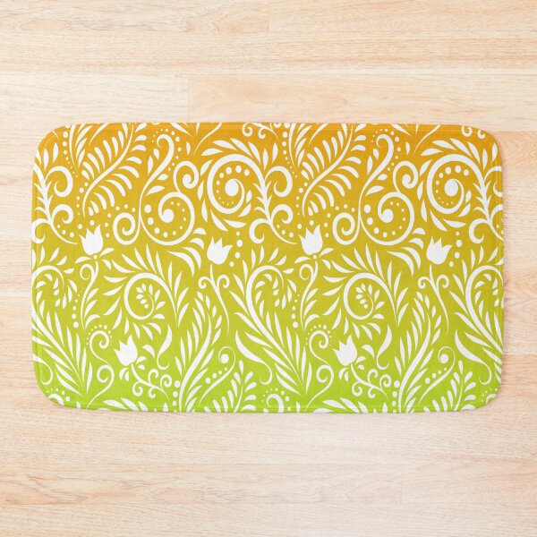 Item preview, Floral and Leaves - Lime & Orange RS (Citrus Lover Collection) designed and sold by CreativityRoams.